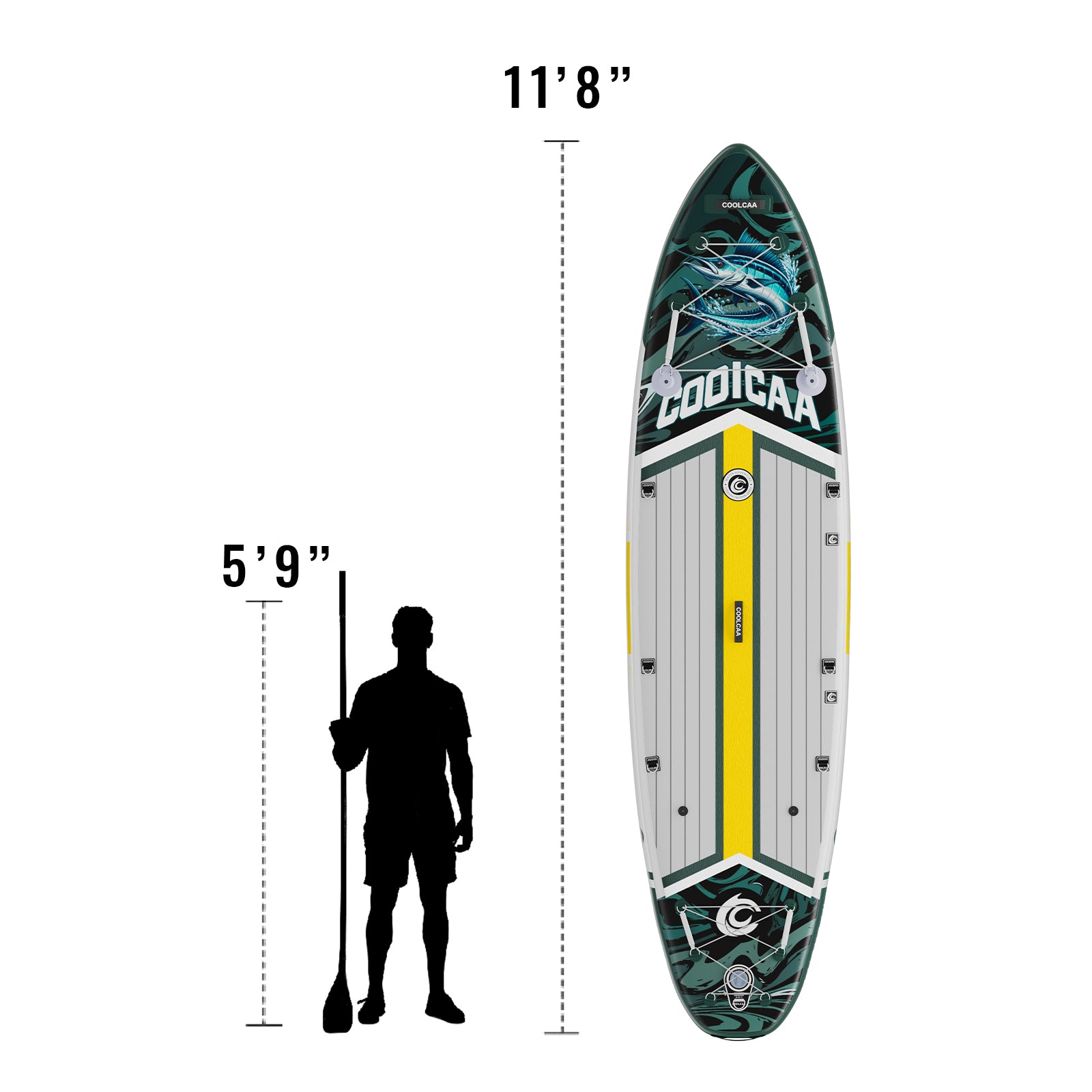 11'8 Sailfish Blade SUP Board