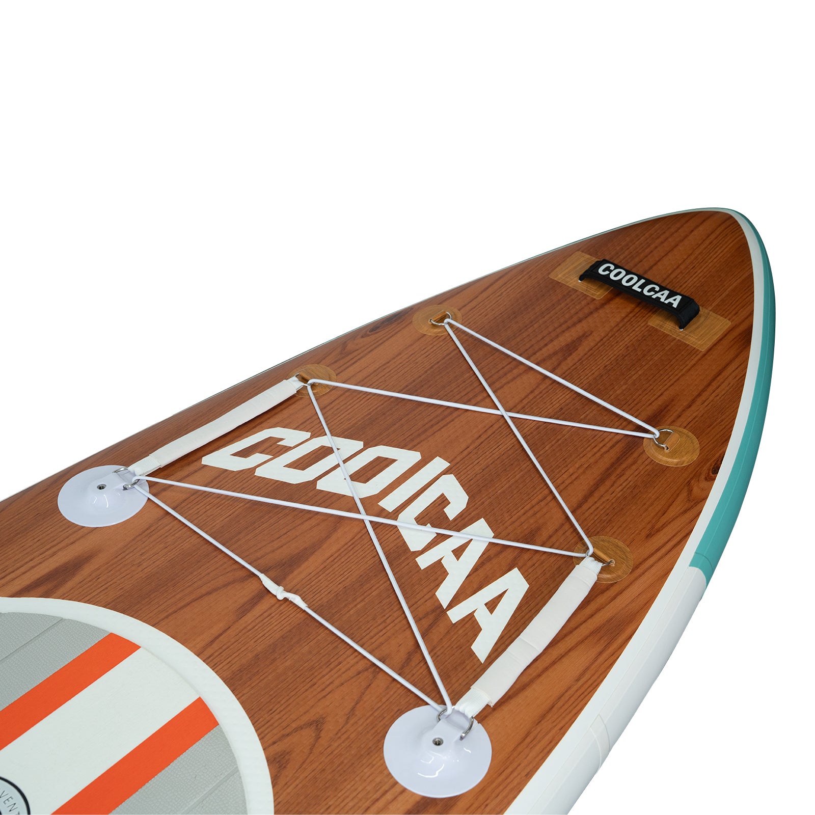 11'8 Timber Skiff Aufblasbares SUP Board Package mit Carbon Paddel (Neues Modell 2026)