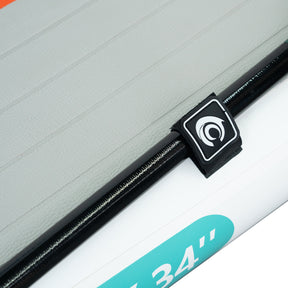 11'8 Timber Skiff Aufblasbares SUP Board Package mit Carbon Paddel （Neues Modell 2026）