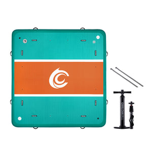 COOLCAA 10' Blue Ice Aufblasbares Dock（Neues Produkt）