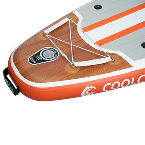 11'8 Timber Skiff Aufblasbares SUP Board Package mit Carbon Paddel （Neues Modell 2026）