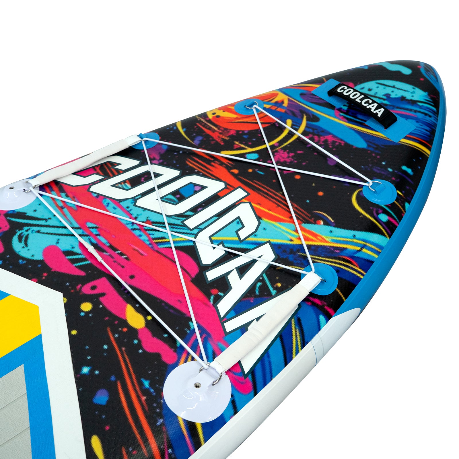 11'8 Cosmic Splash Aufblasbares SUP Board Package mit Carbon Paddel （Neues Modell 2026）