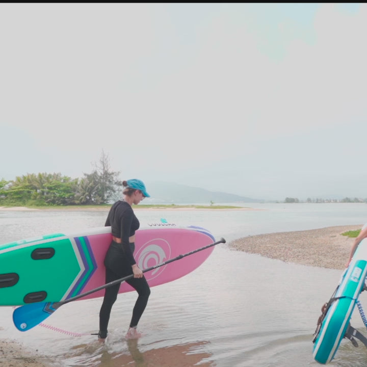Aufblasbares SUP für Angeln, Campen und Yoga