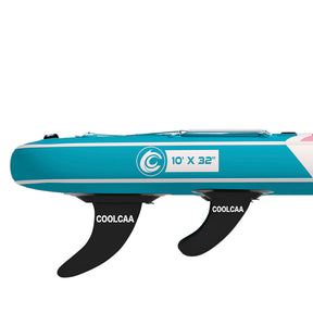 schlankes Design der Heckflossen des abnehmbaren Paddelboards